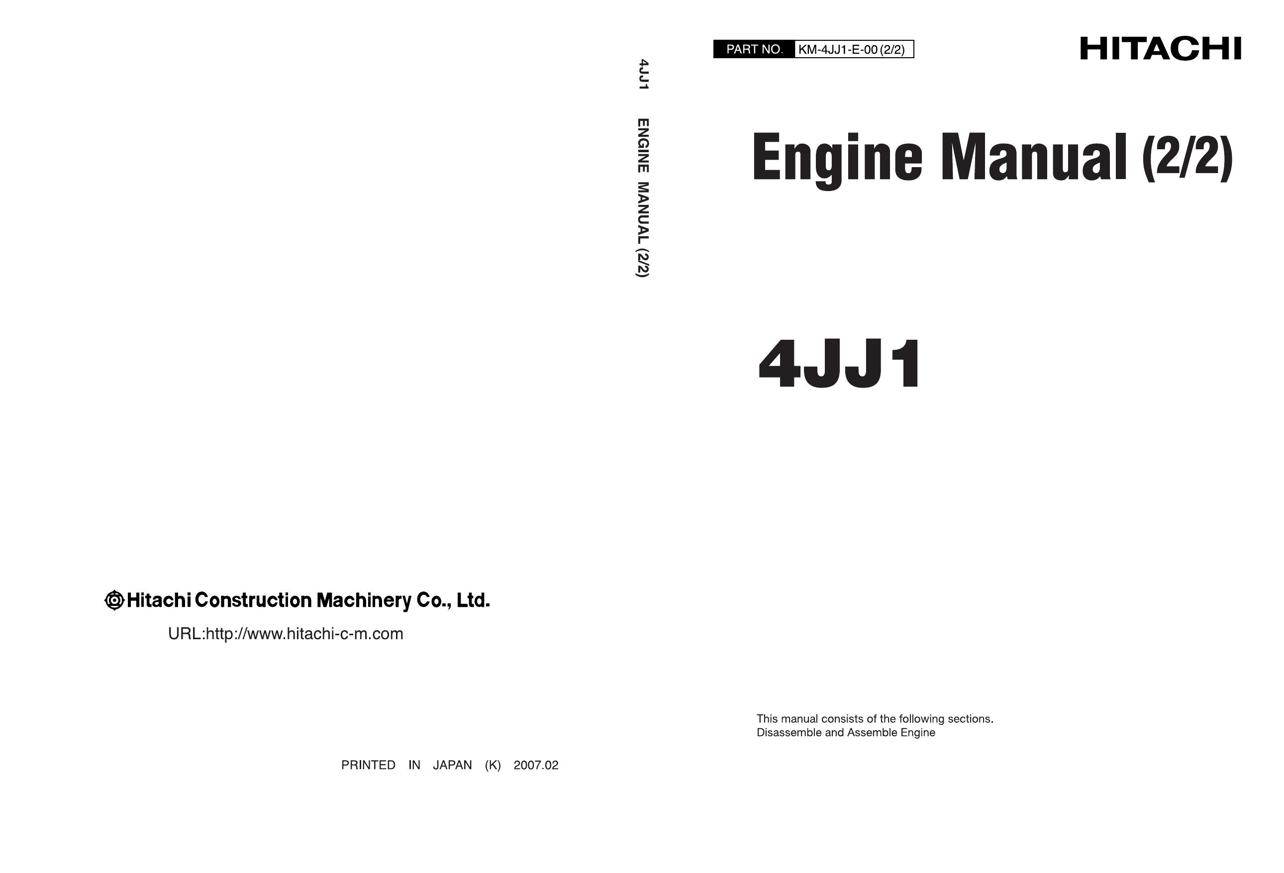 Engine Manual 4JJ1 2-2